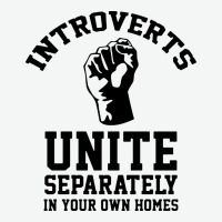 Introverts Unite Urban Heavy Tee | Teevron