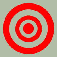 Bullseye Target Urban Heavy Tee | Teevron