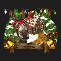 Christmas Donkey Candy House Classic Tee | Teevron
