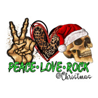 Peace Love Rock Christmas | Teevron
