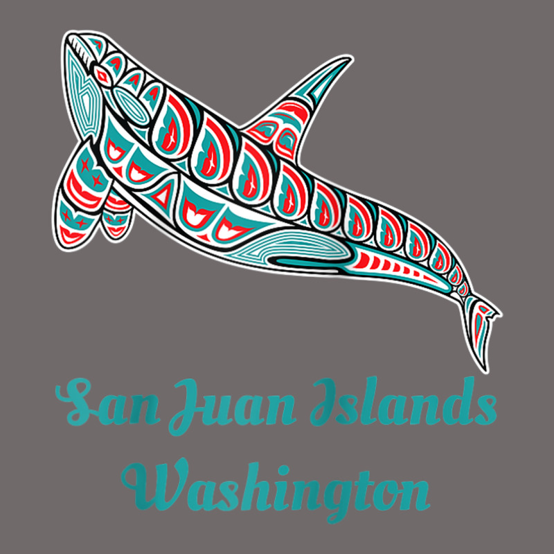 San Juan Islands Upward Orca Killer Whale Native American Raglan Baseb Urban Heavy Tee by linhVisuals | Teevron