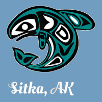 Sitka Alaska Native American Tribal Orca Killer Whale Raglan Baseball Urban Heavy Tee | Teevron