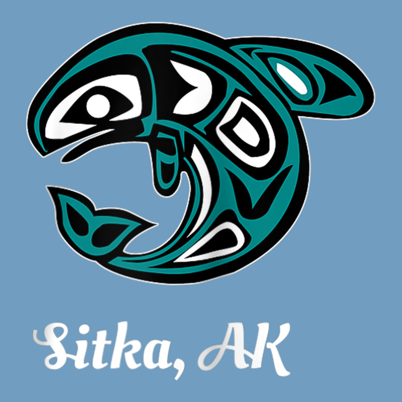 Sitka Alaska Native American Tribal Orca Killer Whale Raglan Baseball Urban Heavy Tee by linhVisuals | Teevron