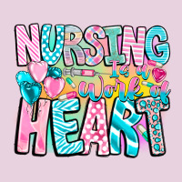 Nursing Is A Work Of Heart Ladies Tee | Teevron