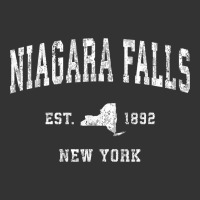 niagara falls new york ny vintage athletic sports design t shirt | Teevron