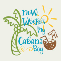 Now Where's My Cabana Boy, Beach Palm Tree Coconut T Shirt Urban Heavy Tee | Teevron
