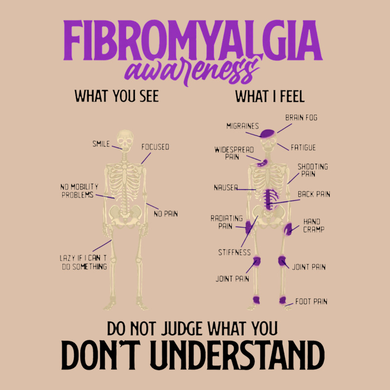 Fibromyalgia Awareness Do Not Judge What You Dont Understand Urban Heavy Tee by linhVisuals | Teevron