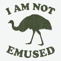 Funny Not Emu Sed Emu   Not Amused Ostrich Bird Urban Heavy Tee | Teevron
