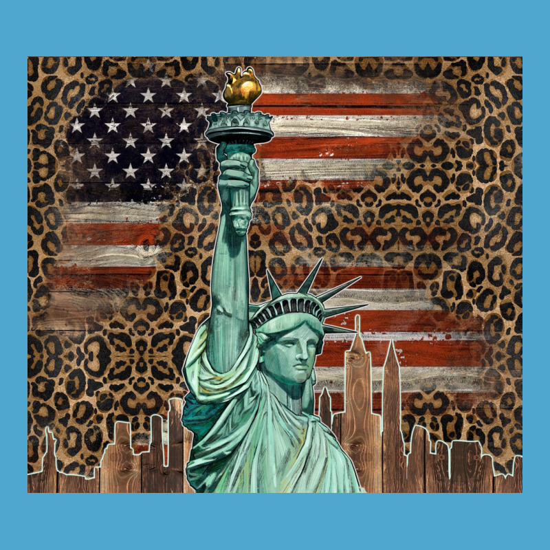 Statue Of Liberty Tumbler Premium Hoodie by BarkalooDesign | Teevron