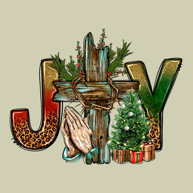 Joy Christmas With Cross Bbs Heavy Core Tee by BundleAndBundleShop | Teevron
