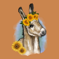Sunflower Baby Donkey Heavyweight Hoodie | Teevron