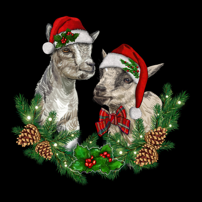 Christmas Baby Goats Heavy Core Tee by RanaPortraitStore | Teevron