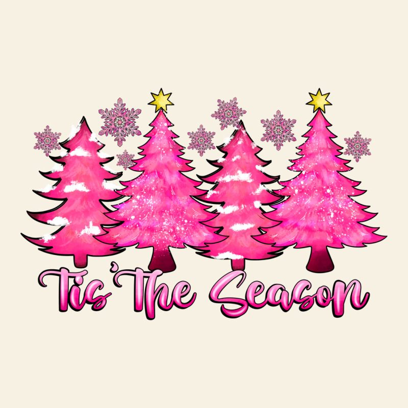 Tis The Season Pink Trees Vintage Tee by CowhideDigitalArt | Teevron