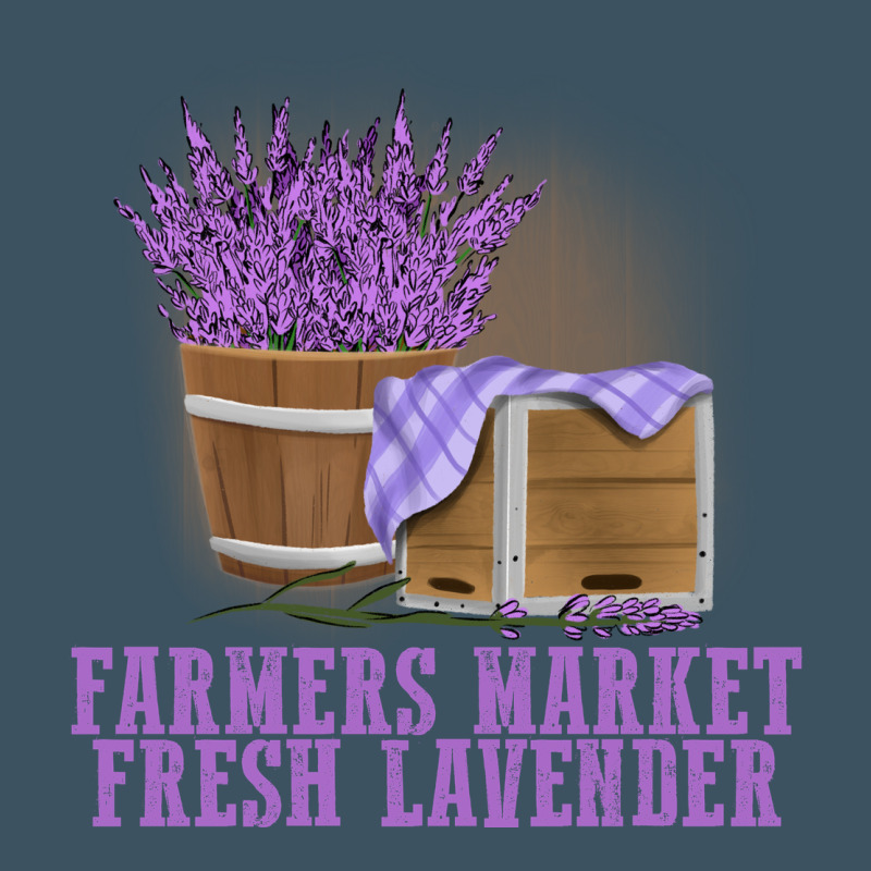 Farmers Market Fresh Lavender Urban Heavy Tee by linhVisuals | Teevron