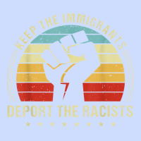 Keep The Immigrants Deport The Racists Urban Heavy Tee | Teevron