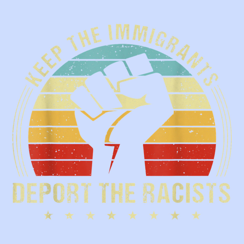 Keep The Immigrants Deport The Racists Urban Heavy Tee by linhVisuals | Teevron