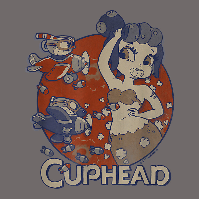 Cuphead Cala Maria Airplane Attack T Shirt Urban Heavy Tee by linhVisuals | Teevron
