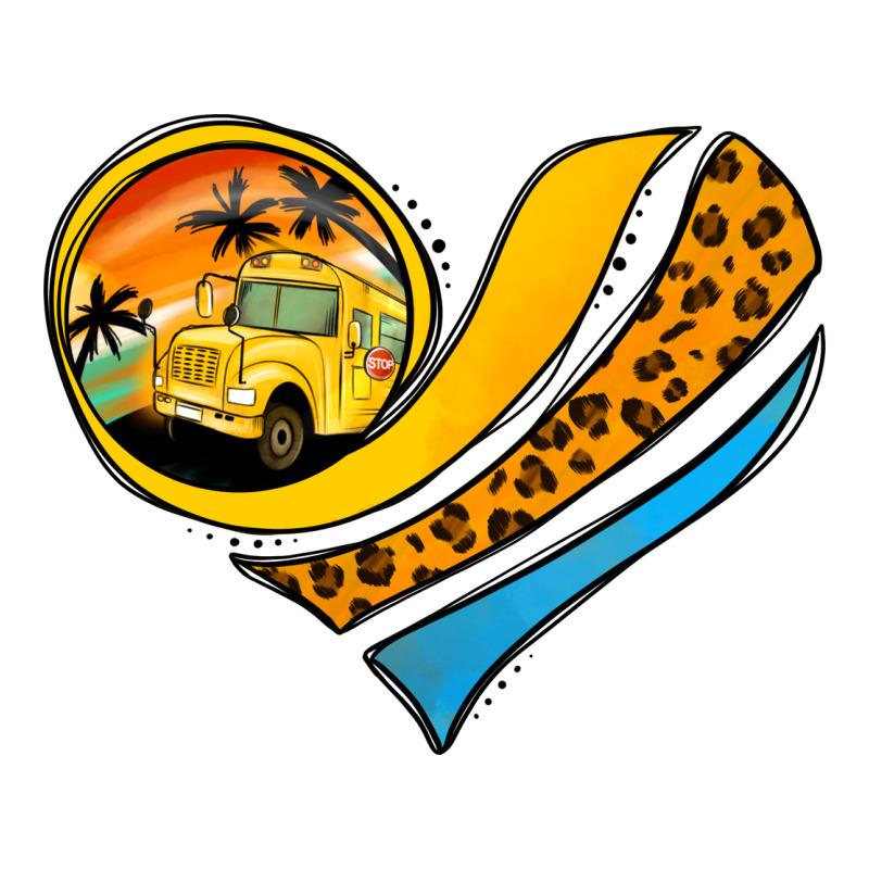 Bus Driver Off Duty Heart Urban Heavy Tee by Jasminsmagicworld | Teevron