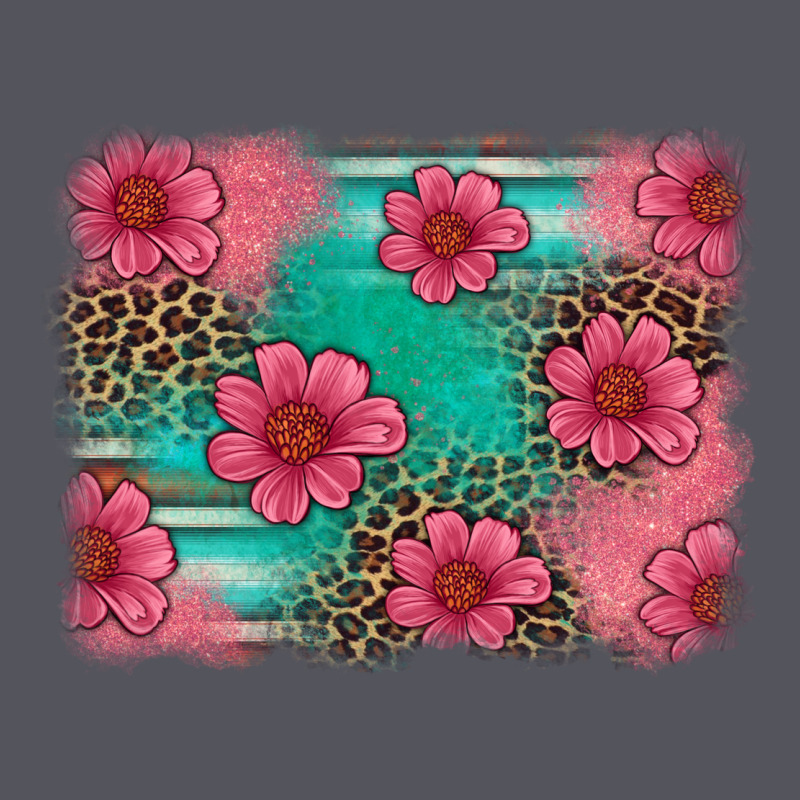 Easter Spring Leopard Serape Background Vintage Hoodie by Artiststas | Teevron