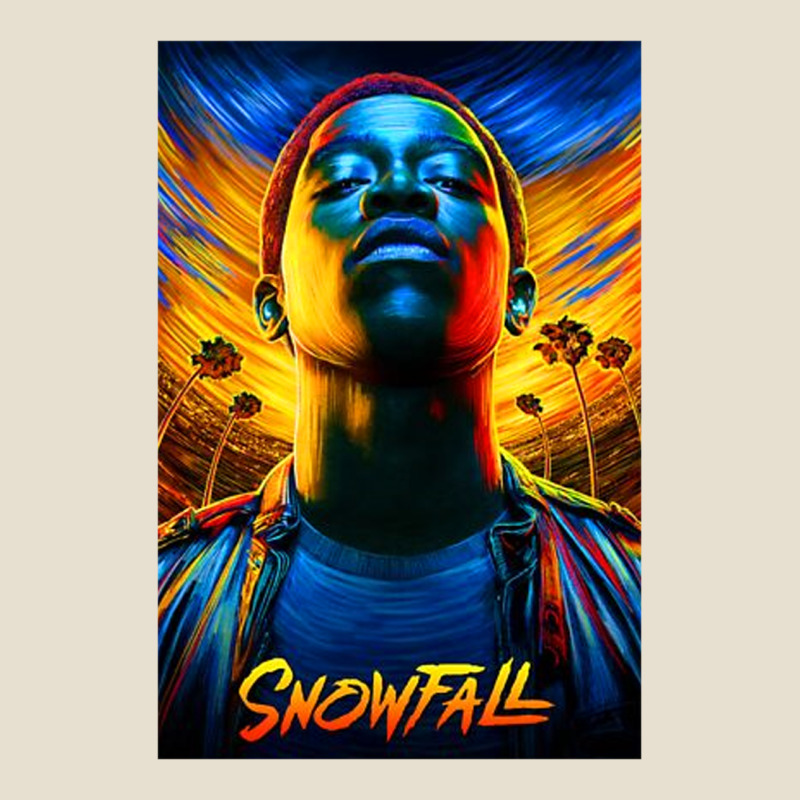 Snowfall Fx Tv Show Urban Heavy Tee by linhVisuals | Teevron