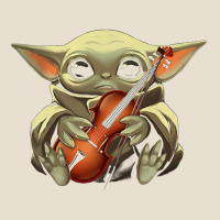 Baby Yoda Hug Violin [tb] Urban Heavy Tee | Teevron