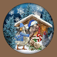 Winter Farm Animals Premium Tee | Teevron