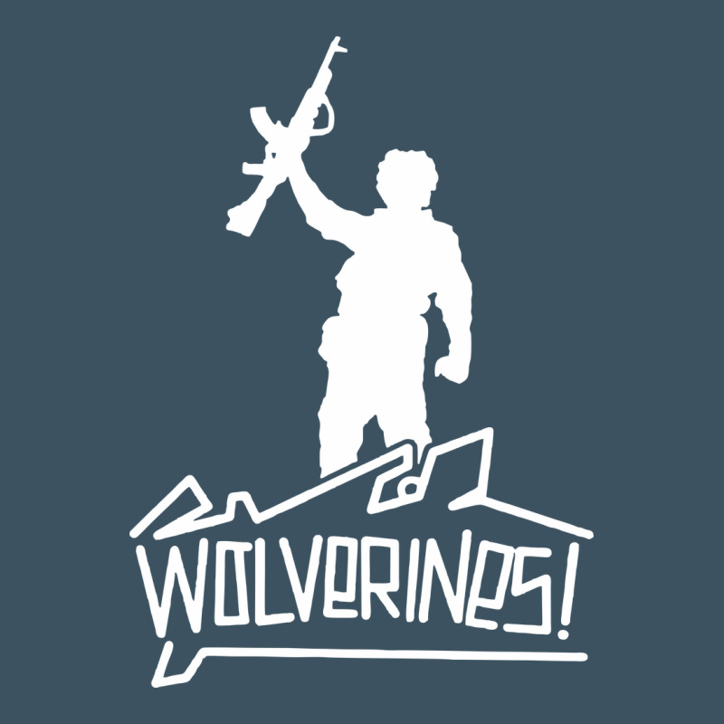 Red Dawn Wolverines Urban Heavy Tee by linhVisuals | Teevron