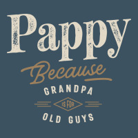 Mens Pappy Because Grandpa Is For Old Guys Funny Urban Heavy Tee | Teevron