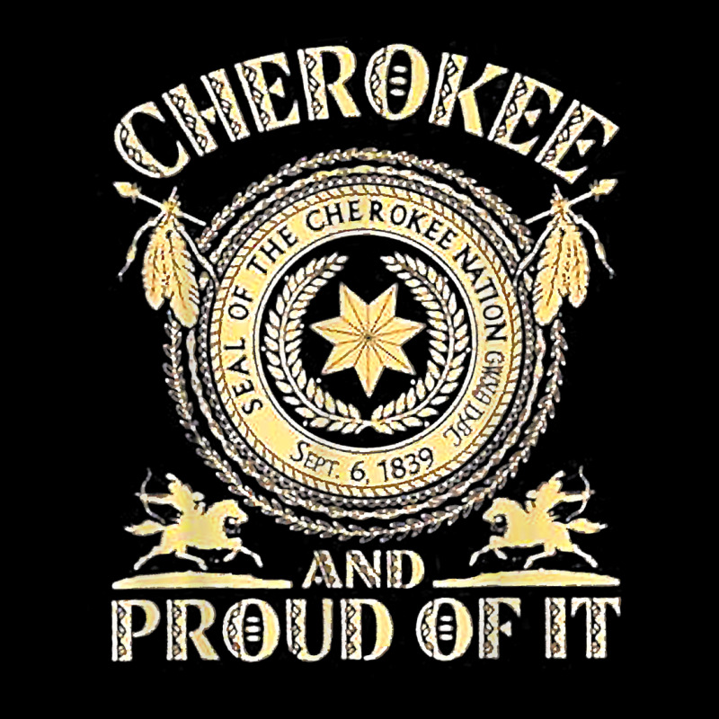 Cherokee Native American And Proud Of T Shirt Urban Heavy Tee by linhVisuals | Teevron