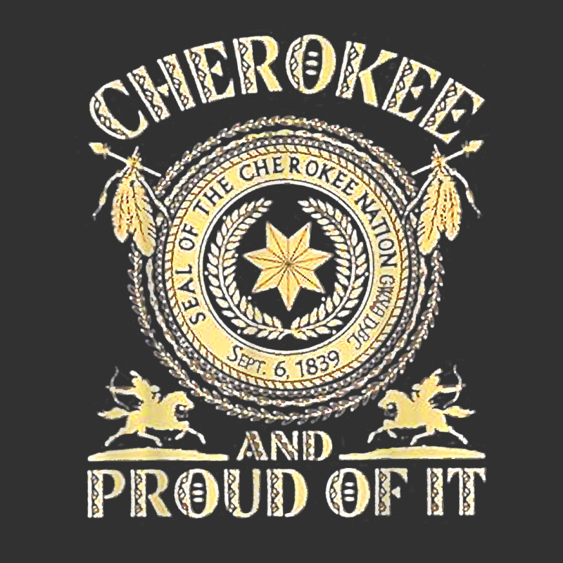Cherokee Native American And Proud Of T Shirt Urban Heavy Tee by linhVisuals | Teevron