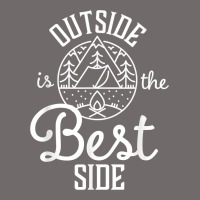 Outside Is The Best Side For Outdoor Campers And Hikers T Shirt Urban Heavy Tee | Teevron