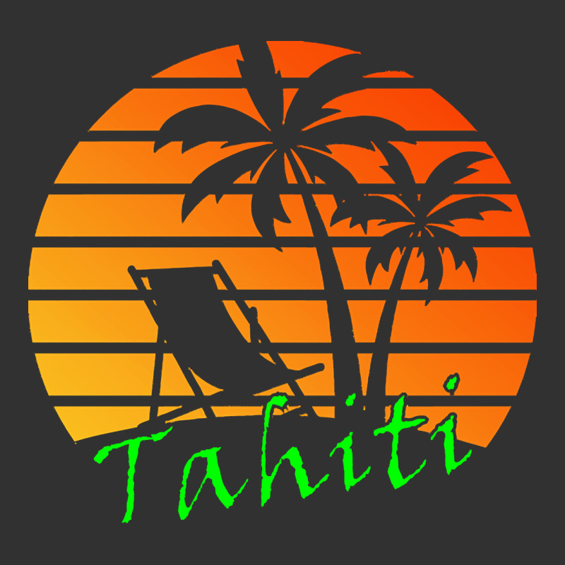 Outdoor T  Shirt Tahiti Retro Vintage Sunset T  Shirt Urban Heavy Tee by linhVisuals | Teevron