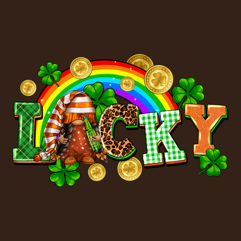 Lucky Gnome St. Patricks Day Heavy Core Tee by FaDigitalArtStudio | Teevron