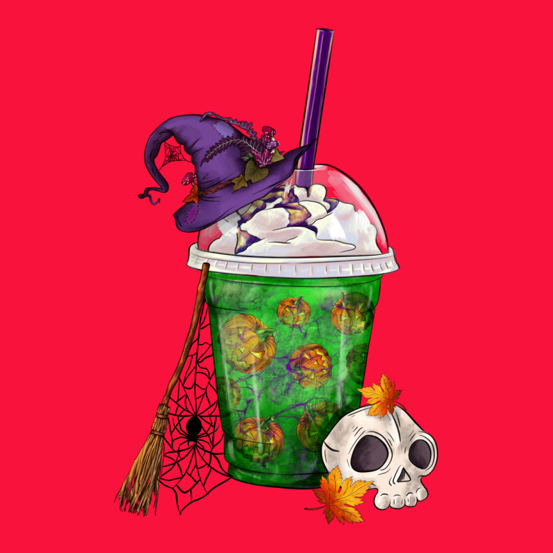 Halloween Spooky Pumpkins Frappe Classic Tee by FaDigitalArtStudio | Teevron