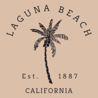 Retro Cool Laguna Beach California Palm Tree Unique Novelty Sweatshirt Urban Heavy Tee | Teevron