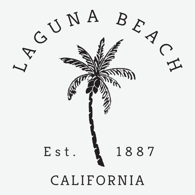 Retro Cool Laguna Beach California Palm Tree Unique Novelty Sweatshirt Urban Heavy Tee by linhVisuals | Teevron
