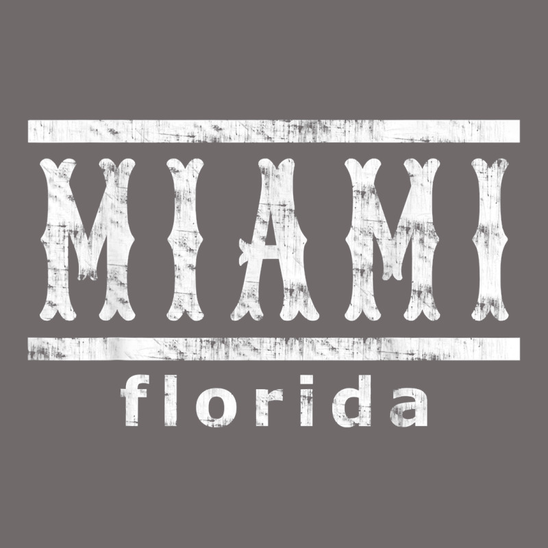 Miami Florida Souvenir T Shirt Urban Heavy Tee by linhVisuals | Teevron