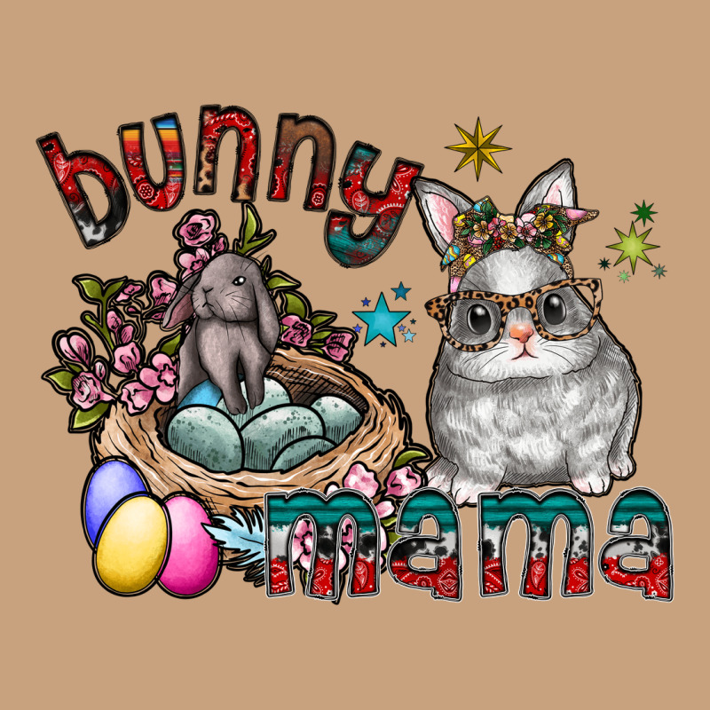 Bunny Mama Vintage Tee by CowhideDigitalArt | Teevron