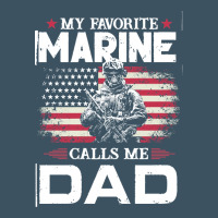 My Favorite Marine Calls Me Dad T  Shirt Father's Day Flag My Favorite Urban Heavy Tee | Teevron