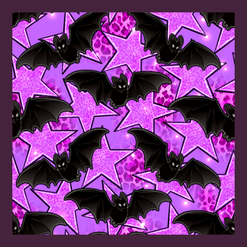 Halloween Bat And Stars Seamless Pattern Premium Tee by BundleAndBundleShop | Teevron