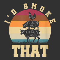 Id Smoke That Funny Smoked Pork Meat Lover Bbq Gift Barbecue T Shirt Urban Heavy Tee | Teevron