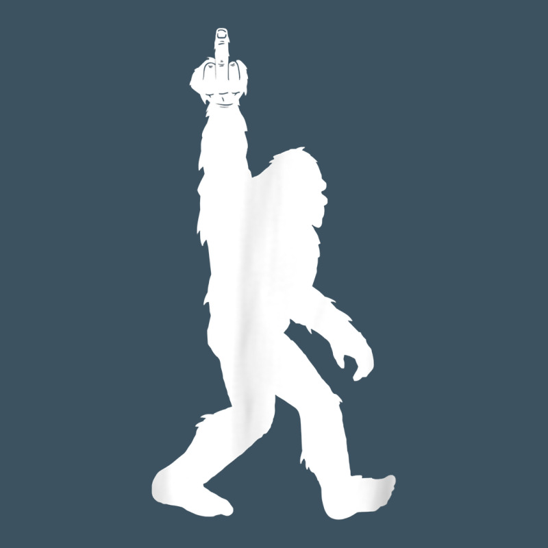 Funny Bigfoot Middle Finger For Squatch Believers T Shirt Urban Heavy Tee by linhVisuals | Teevron