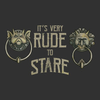 It's Very Rude To Stare Labyrinth Door Knocker Tank Top Urban Heavy Tee | Teevron