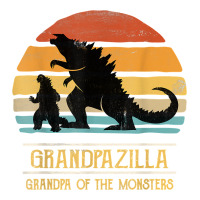 Mens Grandpazilla Grandpa Of Monsters Retro Halloween Christmas T Shir Urban Heavy Tee | Teevron