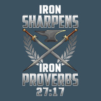 Iron Sharpens Iron Quote Proverbs 2717 Christian Cool Gift T Shirt Urban Heavy Tee | Teevron