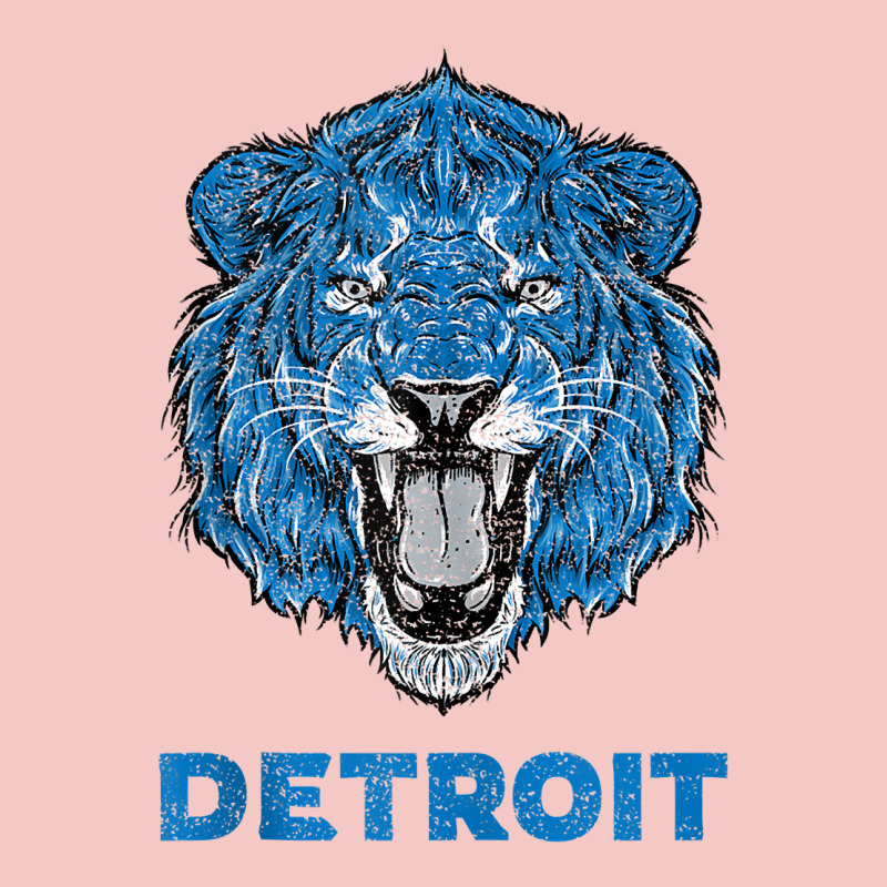 Funny Vintage Lion Face Head Detroit Gifts Tank Top Urban Heavy Tee by linhVisuals | Teevron