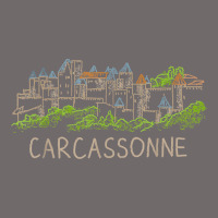 Carcassonne France Unique Hand Drawn Art Gift Men Women T Shirt Urban Heavy Tee | Teevron