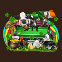 St. Patrick's Day Farm Animal Truck Heavy Core Tee | Teevron