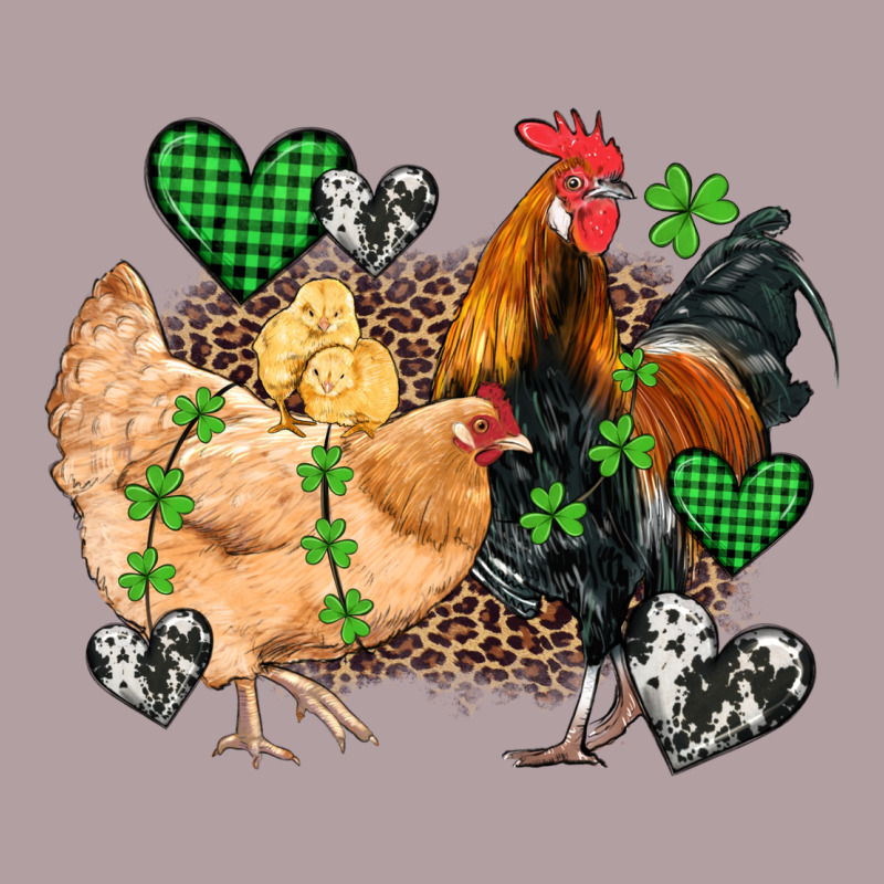 St Patricks Day Coop Animals Vintage Hoodie by Artiststas | Teevron