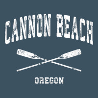 Cannon Beach Oregon Vintage Nautical Crossed Oars T Shirt Urban Heavy Tee | Teevron